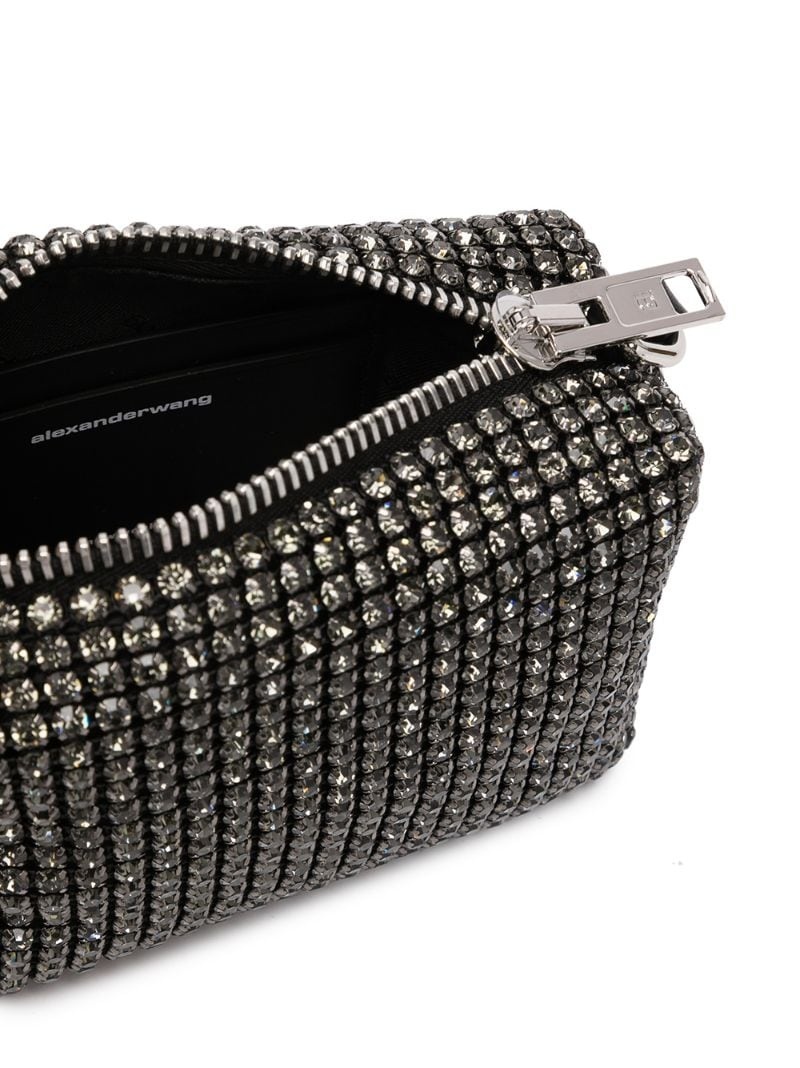 Heiress crystal-embellished pouch bag - 5