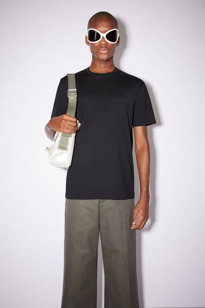 Acne Studios Crew neck t-shirt - Black outlook