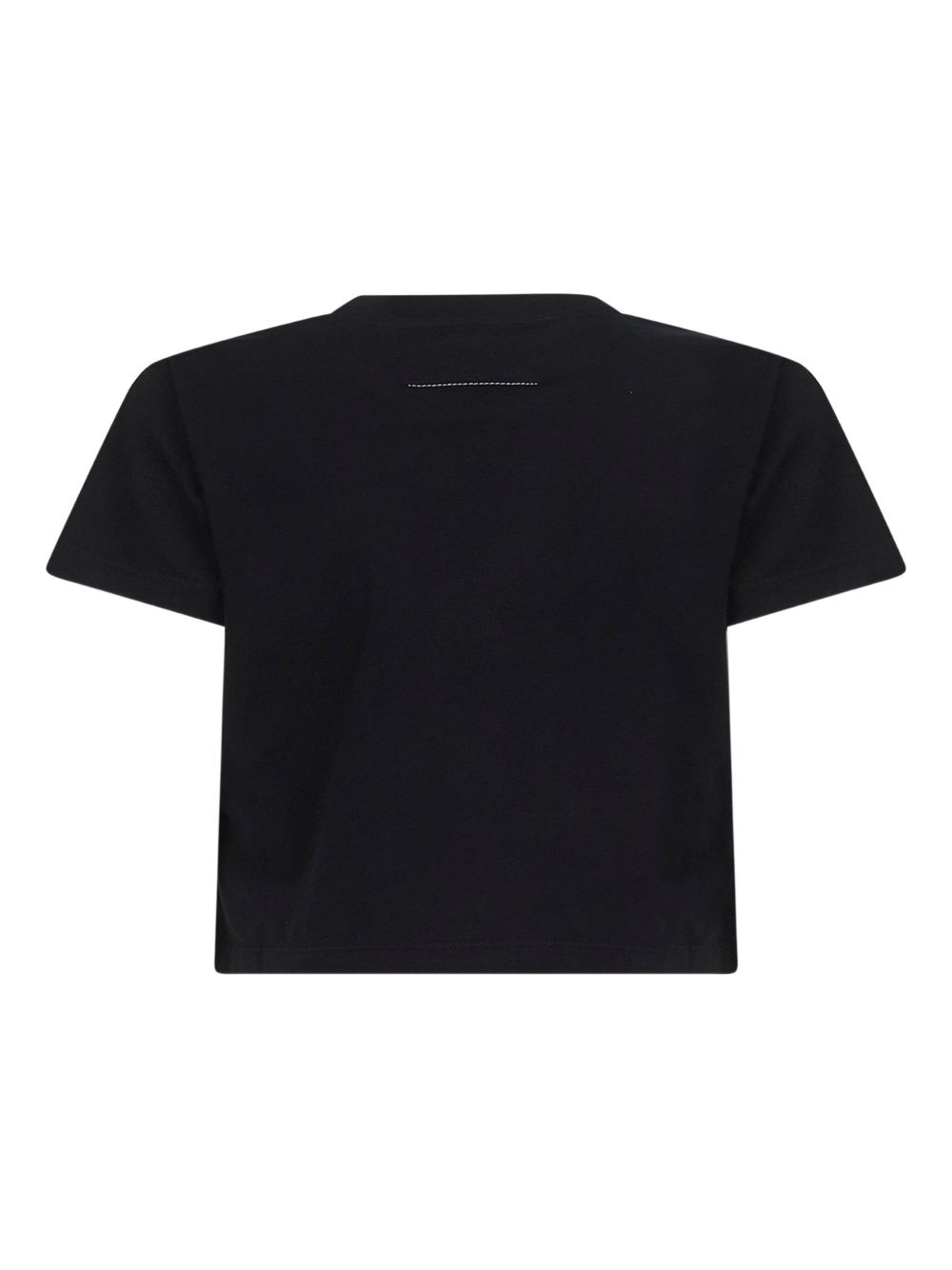numbers motif cropped T-shirt - 2