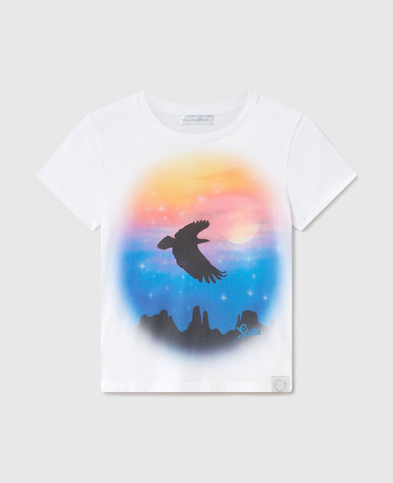 Airbrush Graphic Baby Tee - 1