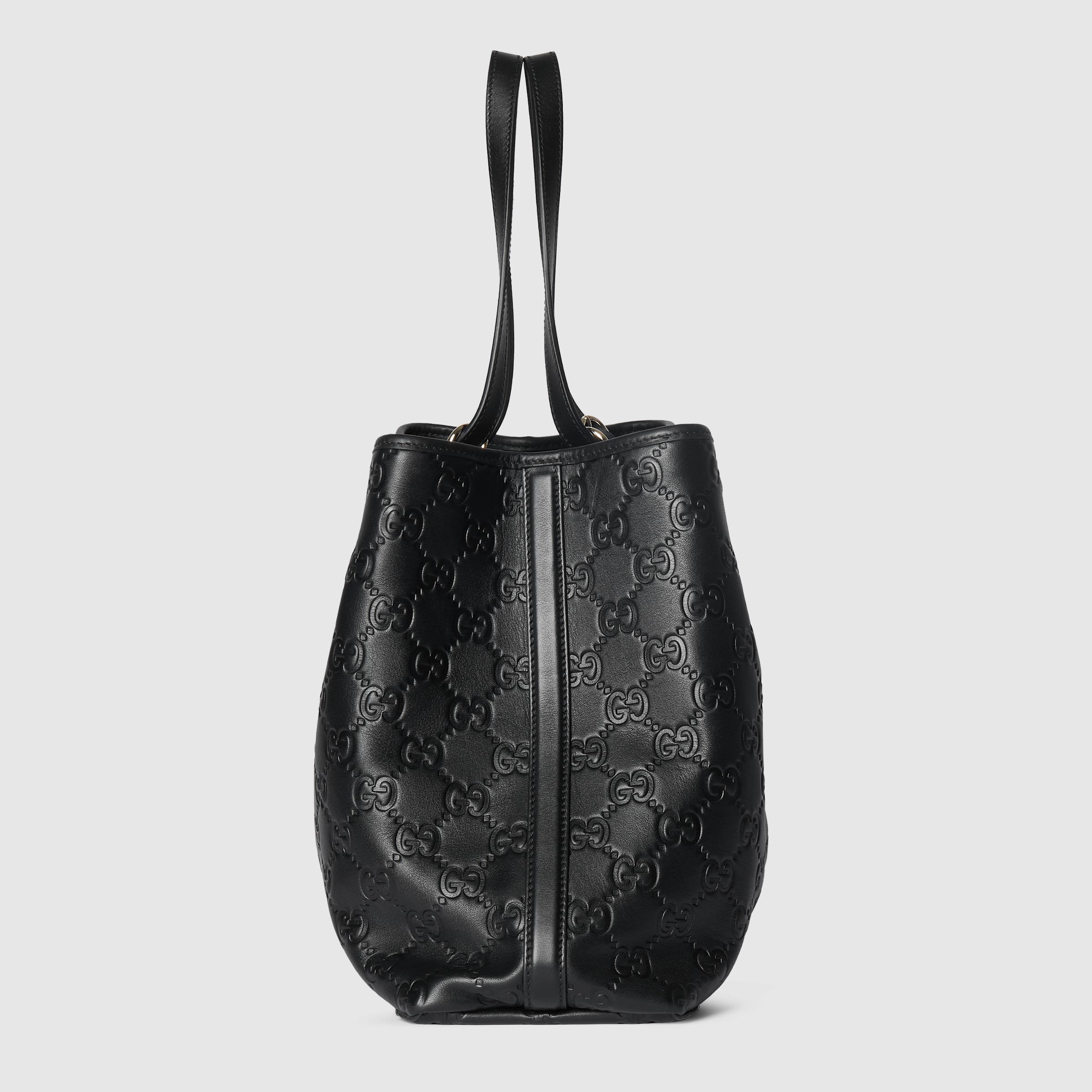 GG Emblem large tote bag - 8