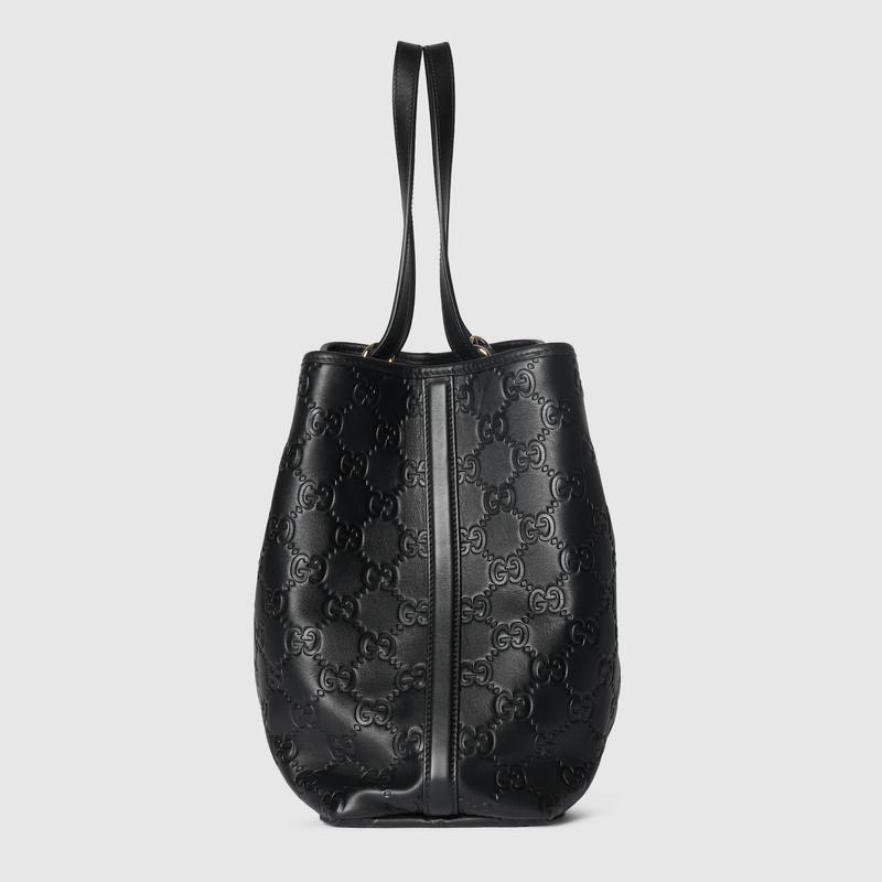 GG Emblem large tote bag 8