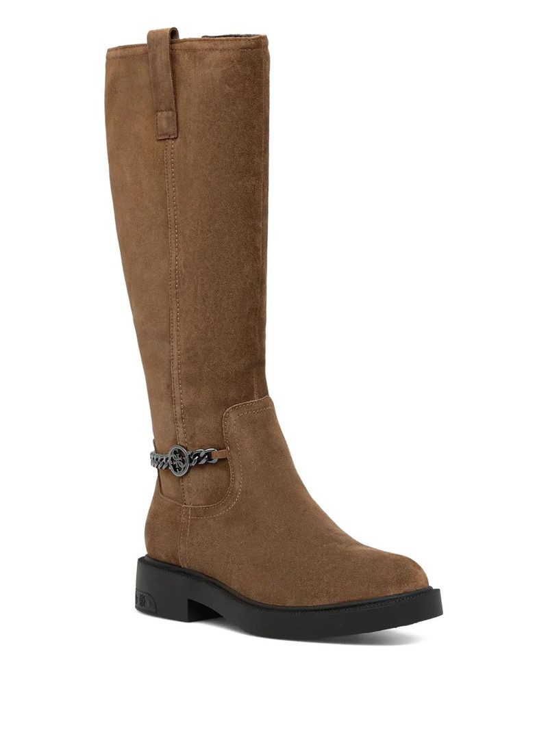 GUESS USA 35mm Fyonal chain-detail boots outlook