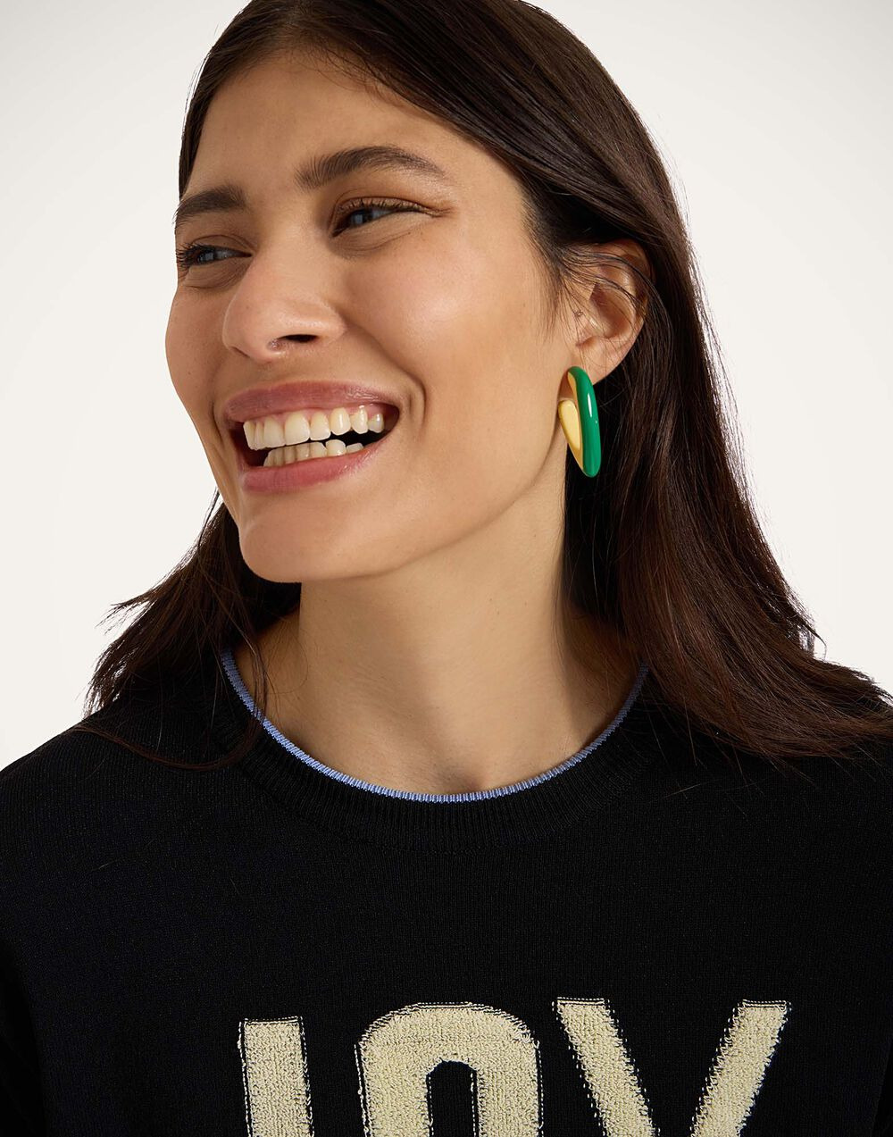 Dew Earrings Bicolor Mini - 3