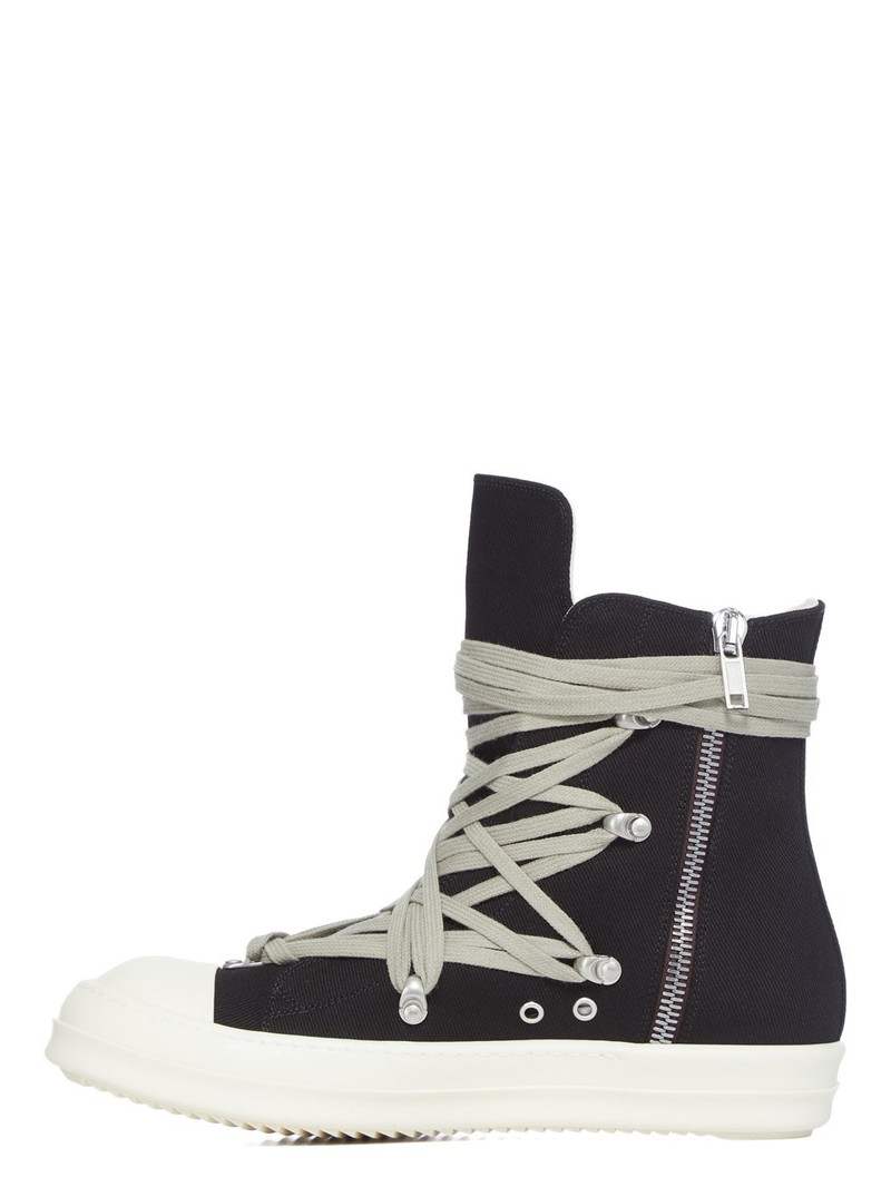 Rick Owens DRKSHDW Concordians Megalace high-top lace-up sneakers outlook