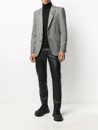 Alexander McQueen slim-fit trousers outlook