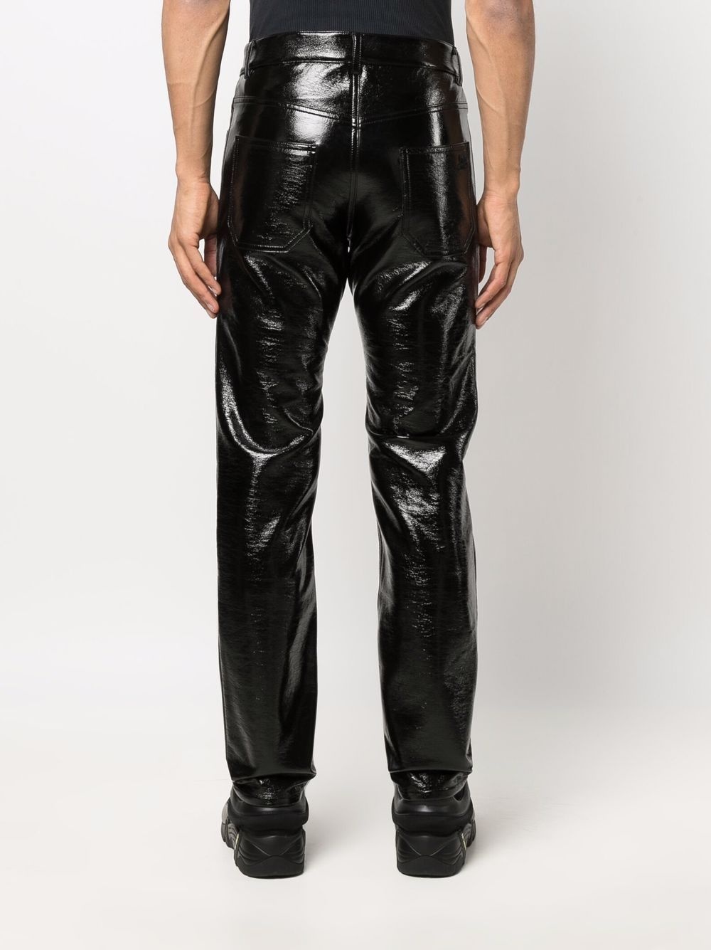 Vinyl trousers - 4