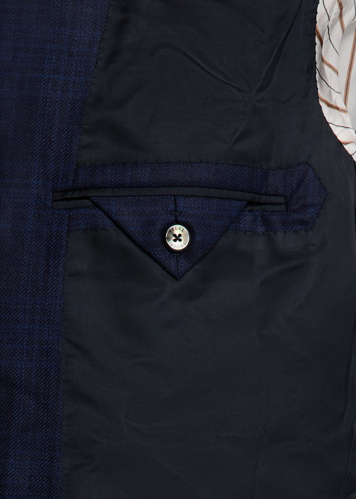 Men's Wool Tonal Plaid Single-Breasted Sport Coat - 5