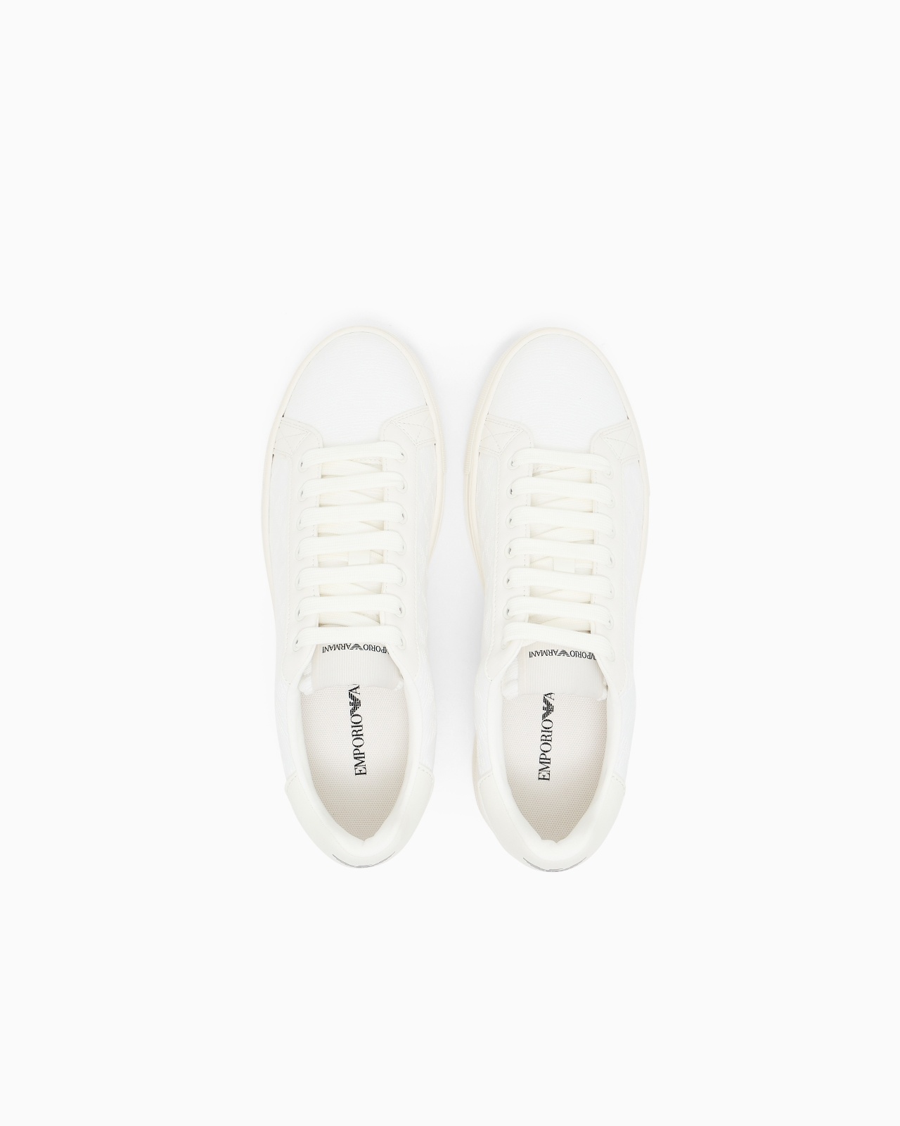 NYLON SNEAKERS WITH JACQUARD ALL-OVER EAGLE - 3