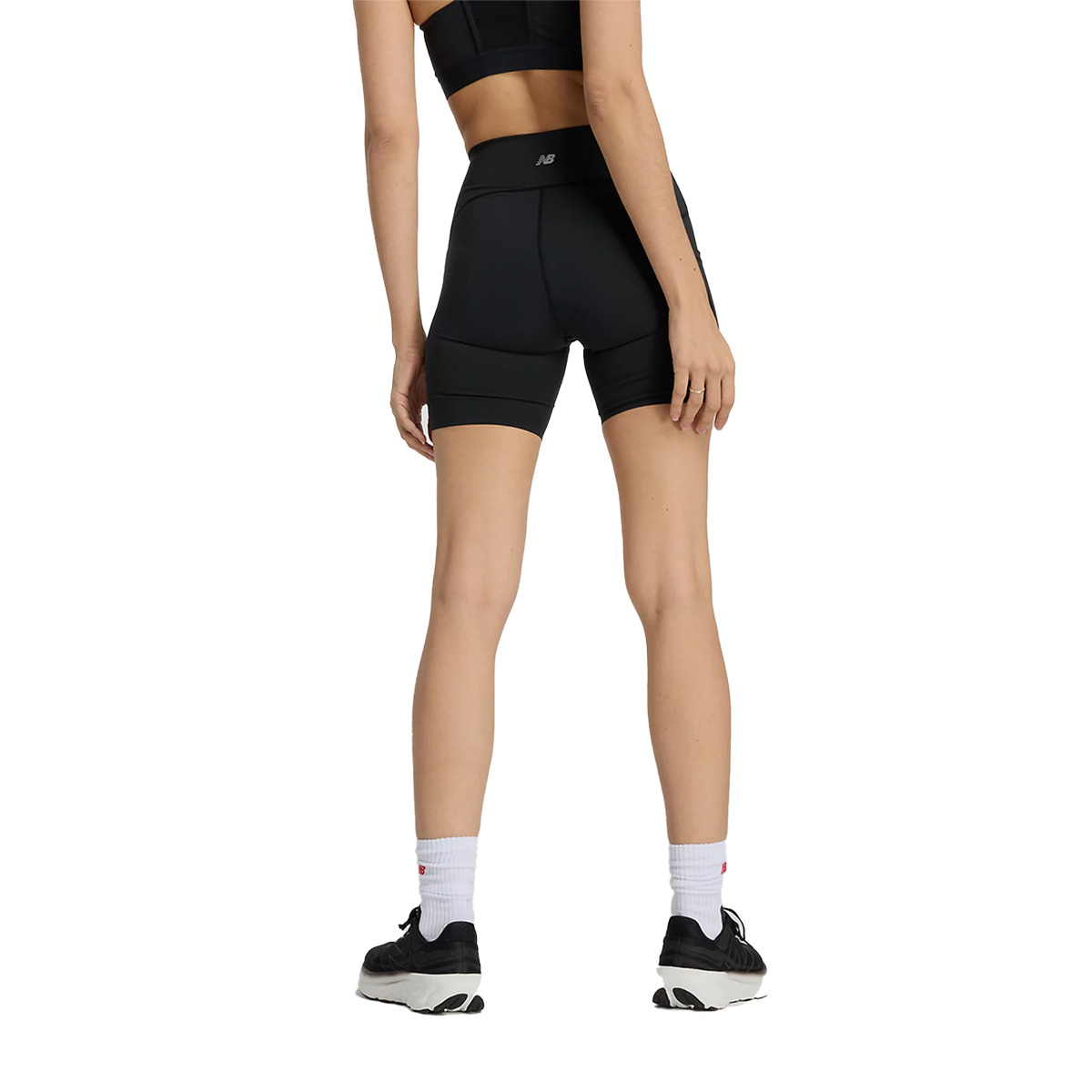 New Balance Sleek Pocket High Rise Short 6 - 3