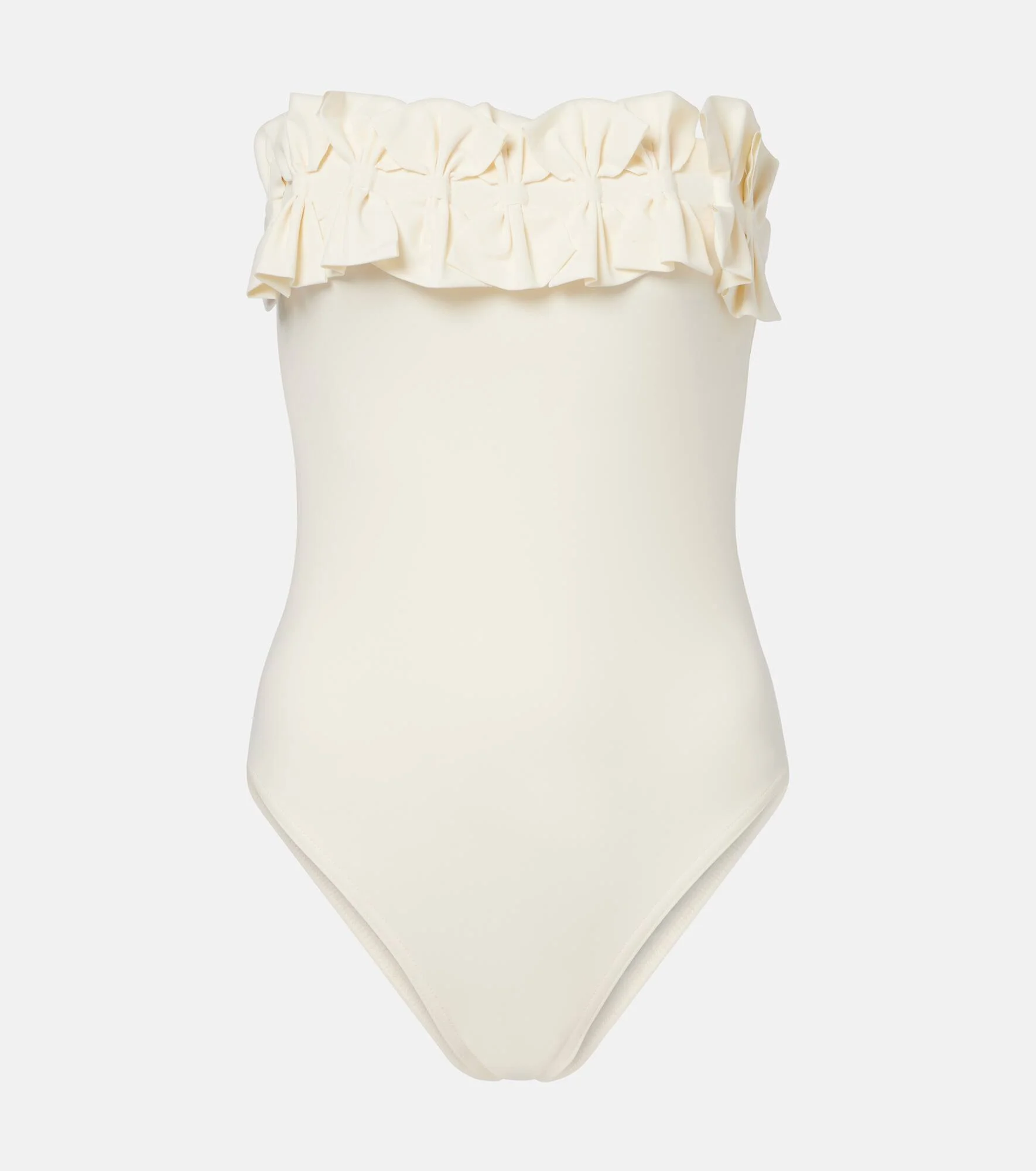 Freya ruffled swimsuit - 1