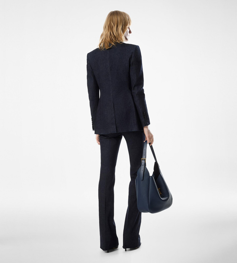 TAILORED FLARE DENIM PANTS 3