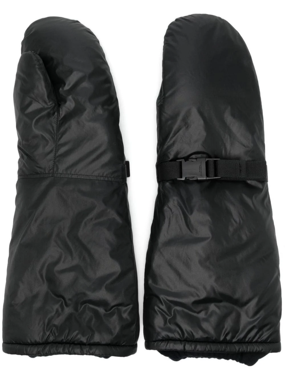 buckle-strap mittens - 1