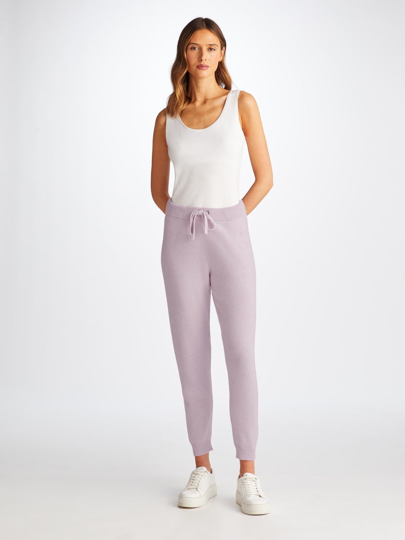 Women's Track Pants Daphne Cashmere Lilac - 3