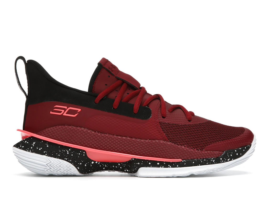 Under Armour Curry 7 Red Cordova - 1