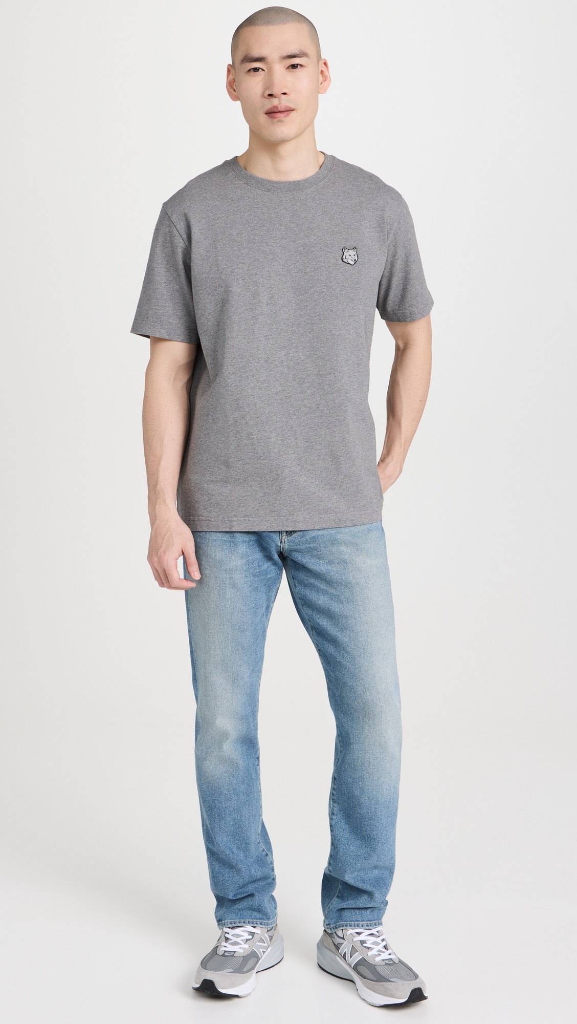 Bold Fox Head Patch Comfort T-Shirt - 4