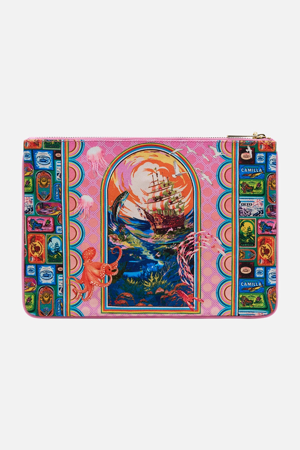 SMALL CANVAS CLUTCH - 3