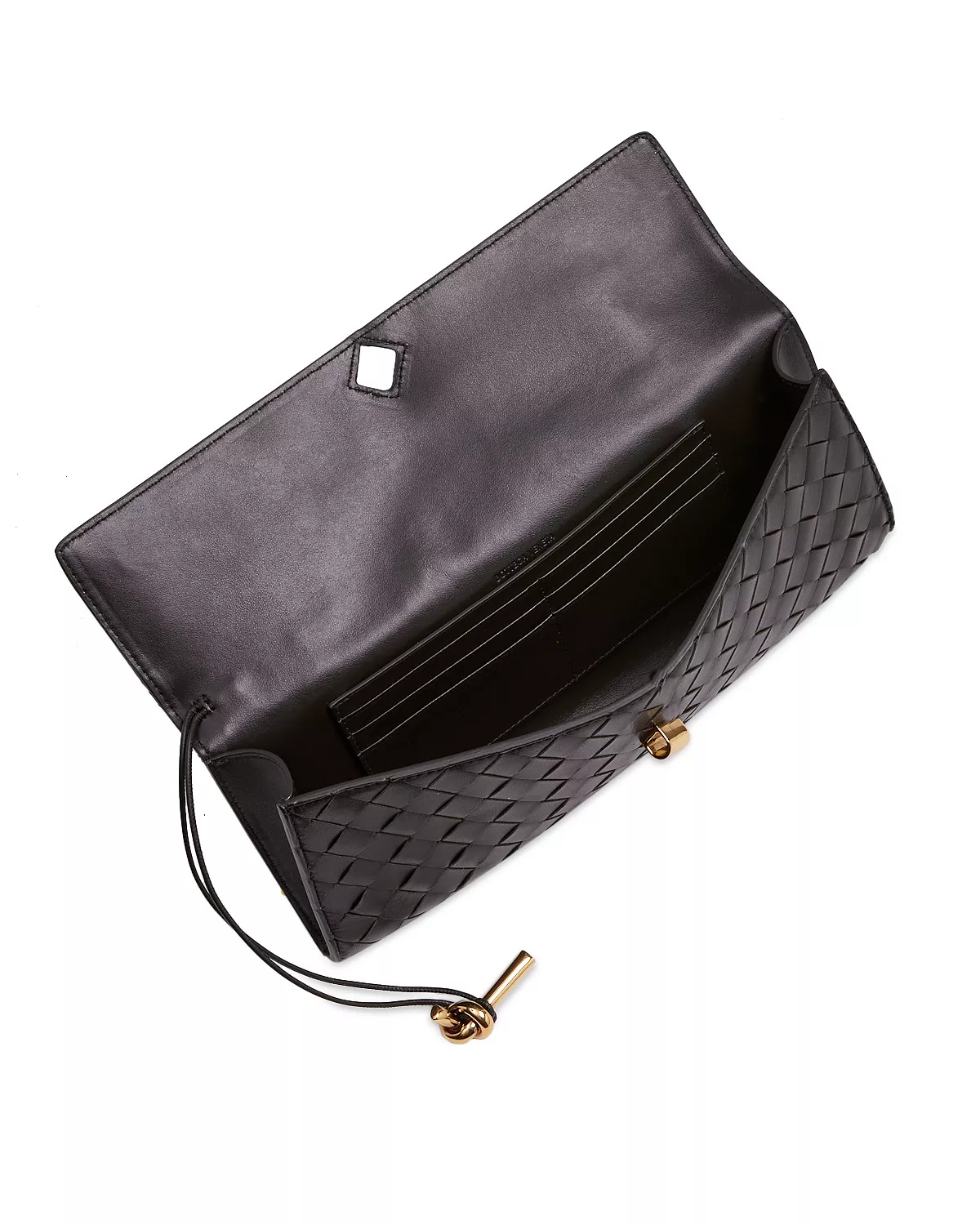 Andiamo Long Leather Clutch - 4