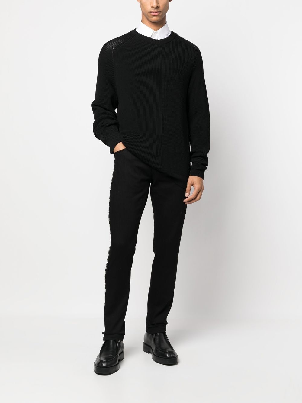 mid-rise skinny jeans - 2