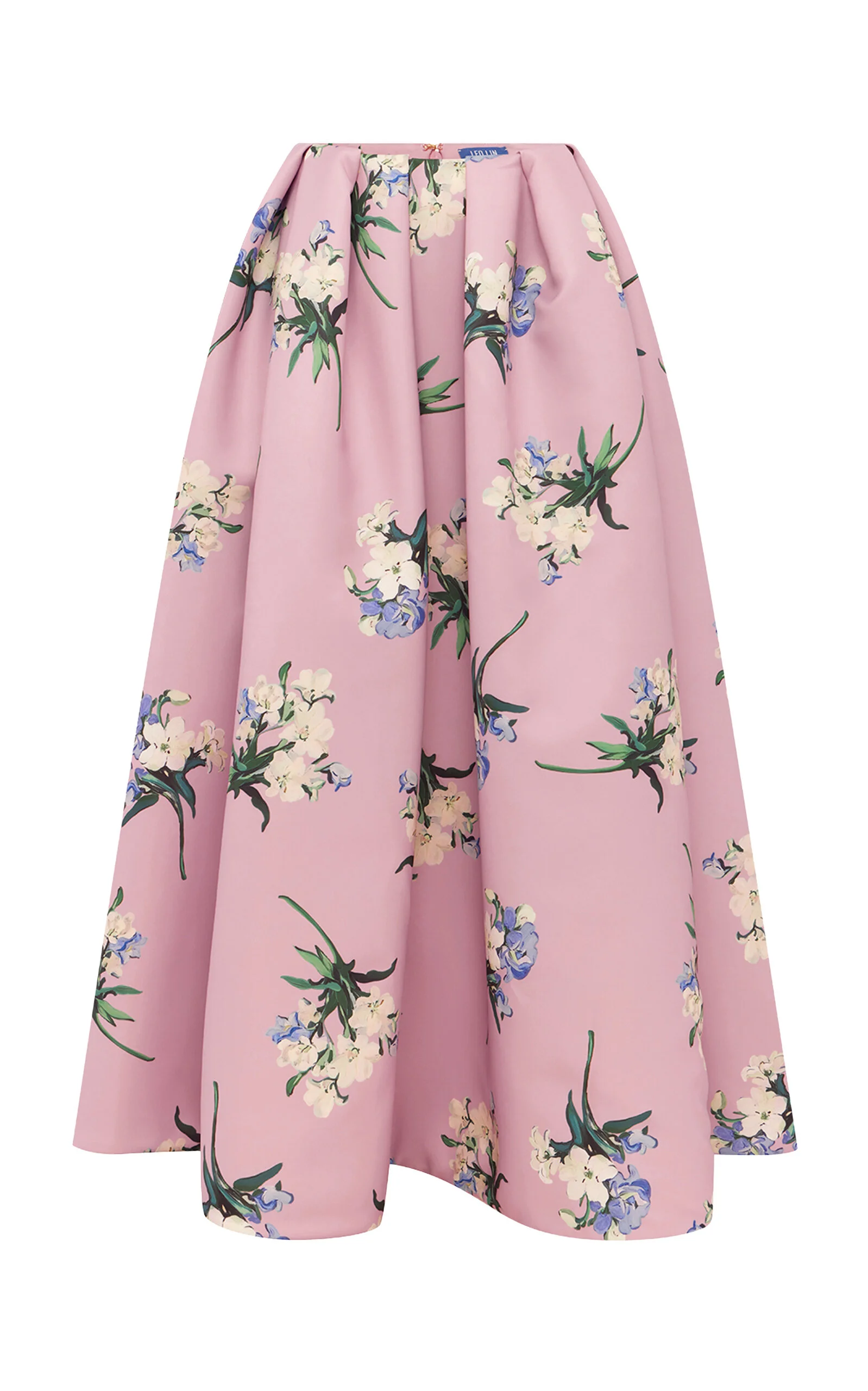 Victoria Floral-Print Mid-Rise Maxi Skirt floral - 1