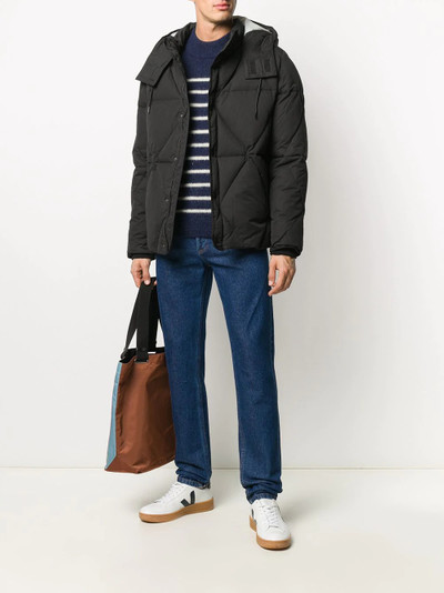 A.P.C. padded zip-up down jacket outlook