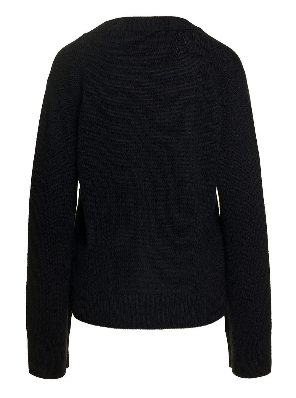 Lisa Yang Women 'Danni' Black Knitted Cardigan In Cashmere Woman - 2