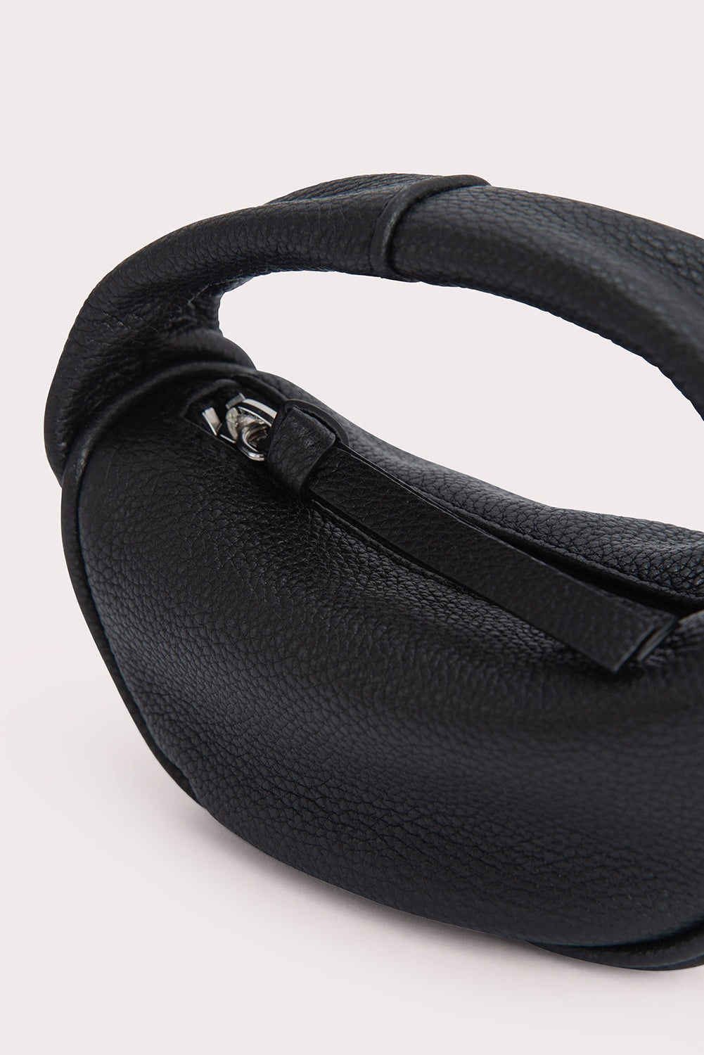 MICRO CUSH BLACK SMALL GRAIN CALF LEATHER - 5