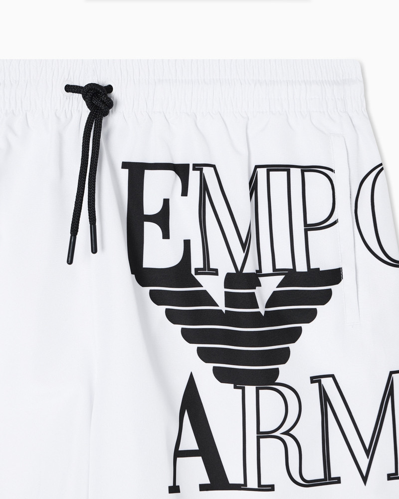 EMPORIO ARMANI BOLD LOGO SWIM SHORTS outlook