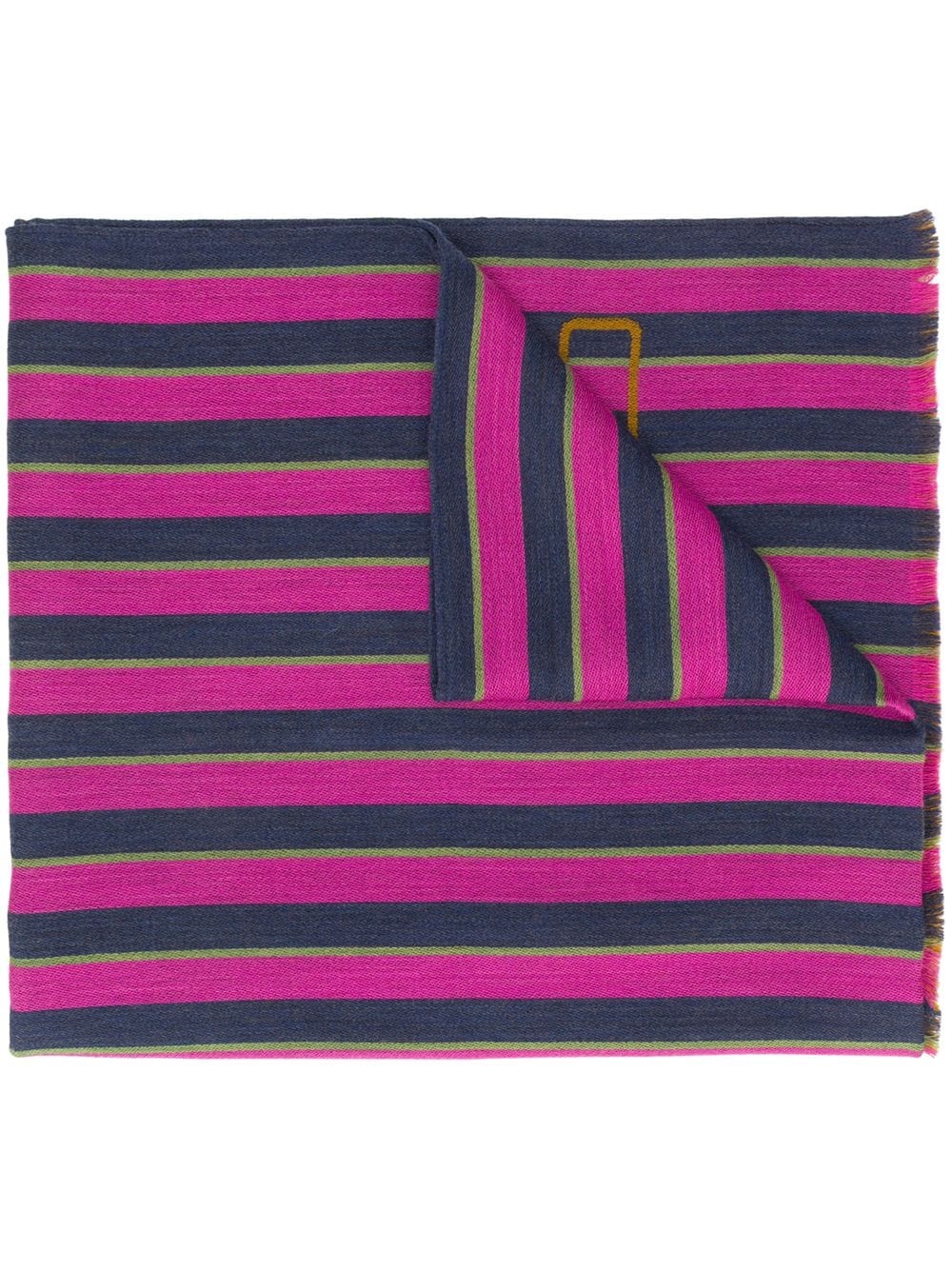 Pegaso striped scarf - 1