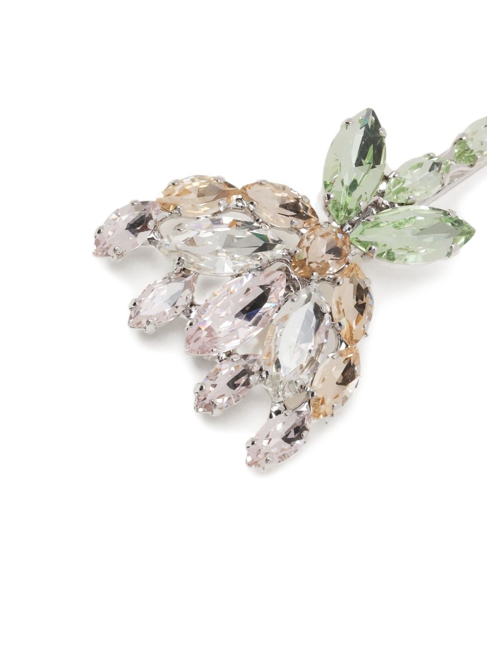 rhinestone-embellished hair clip - 4