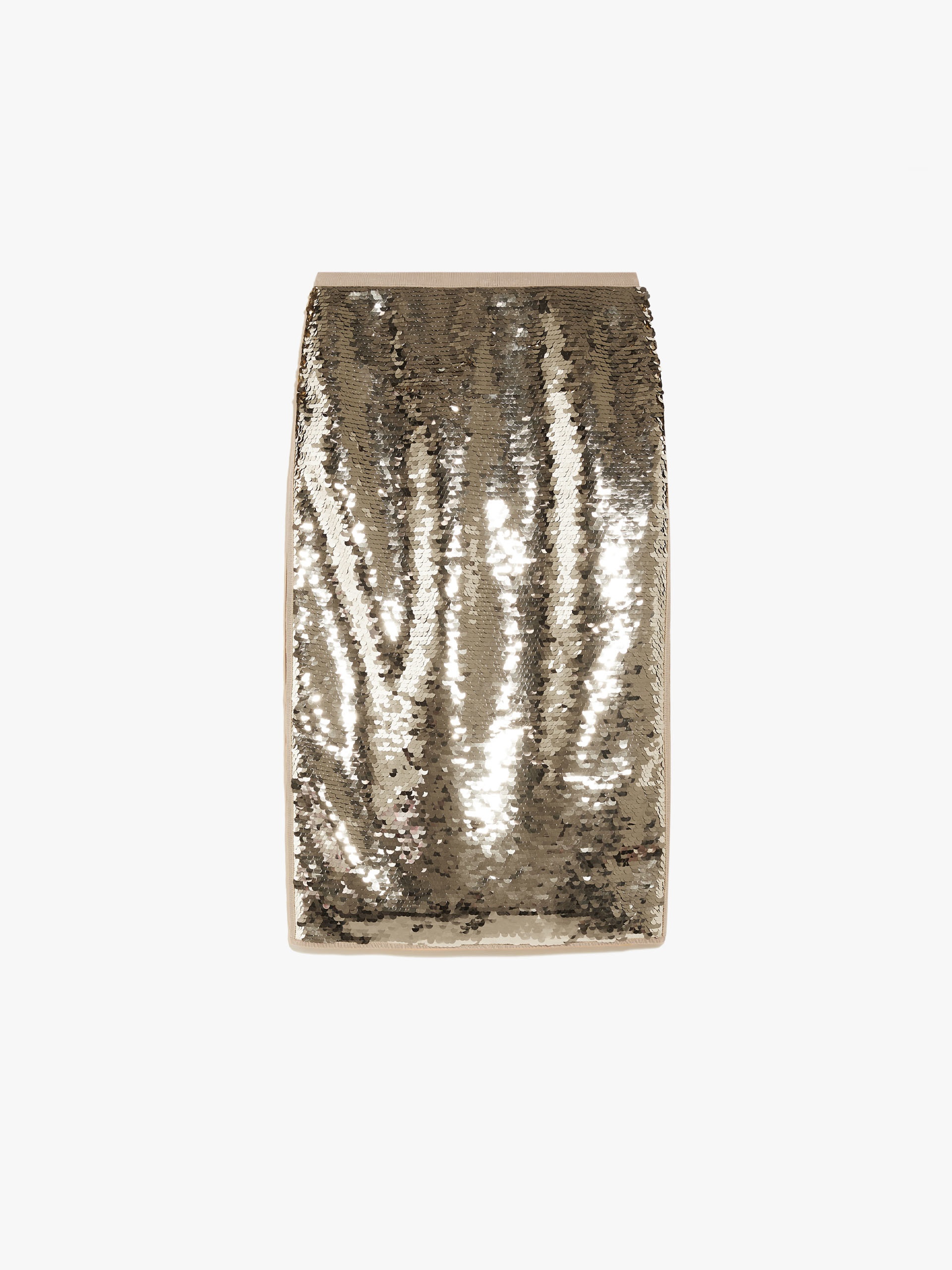UDINE Sequin-detail jersey pencil skirt - 1