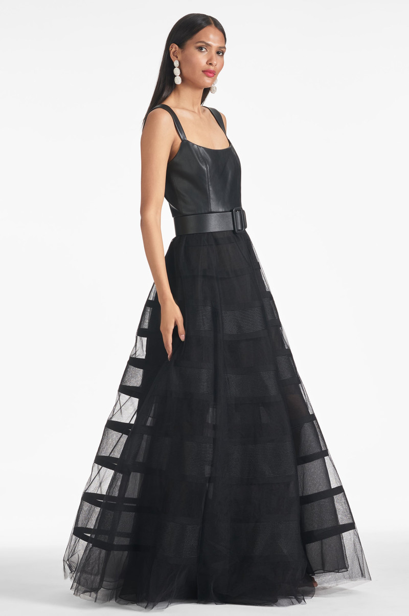 Veruca Gown - Black 4
