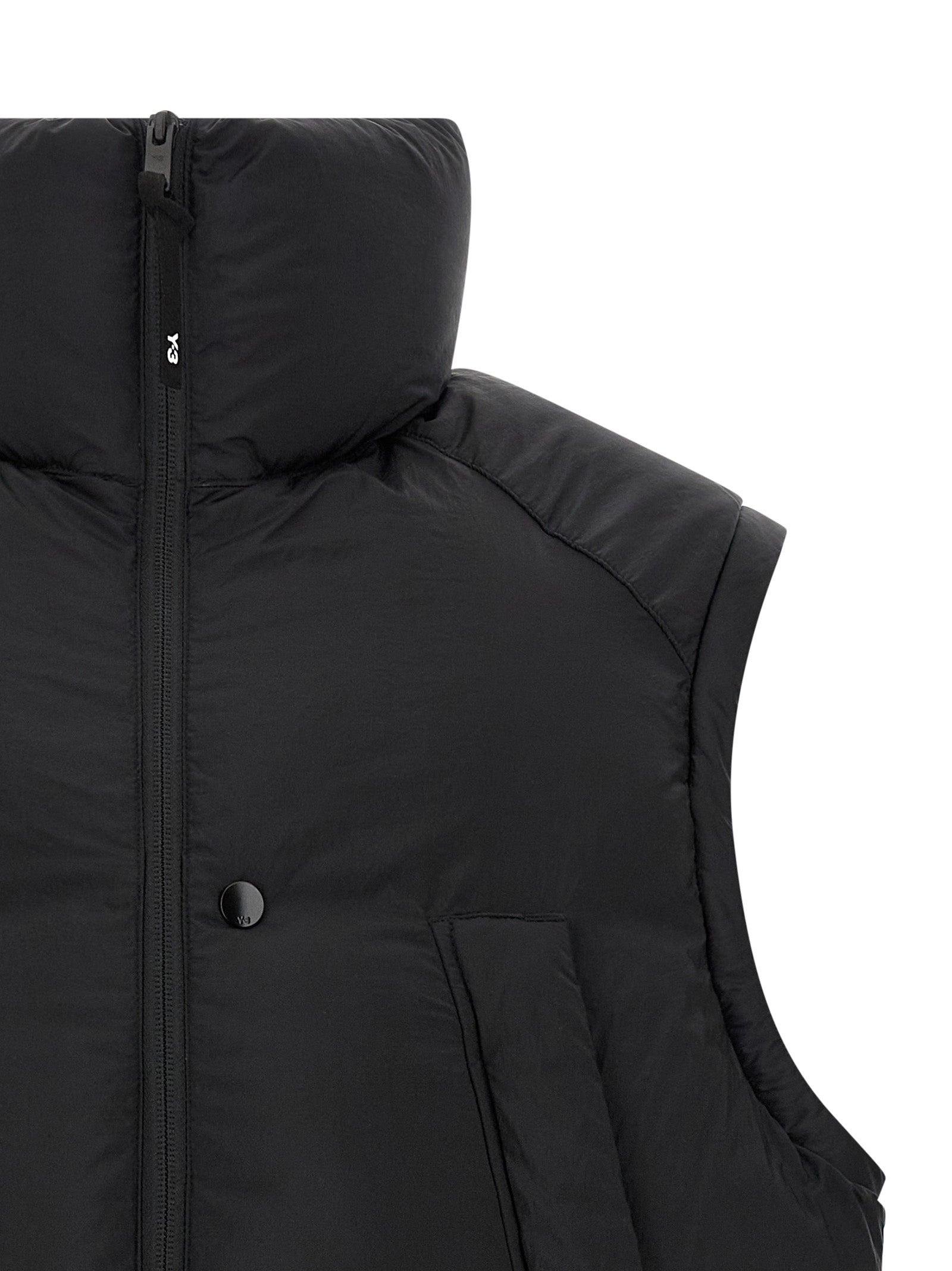 Y-3 Puffer Gilet Black - 3