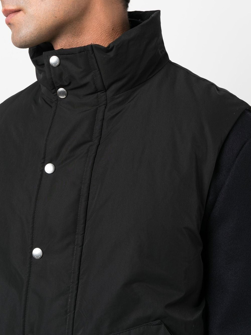 double-layer gilet wool jacket 5