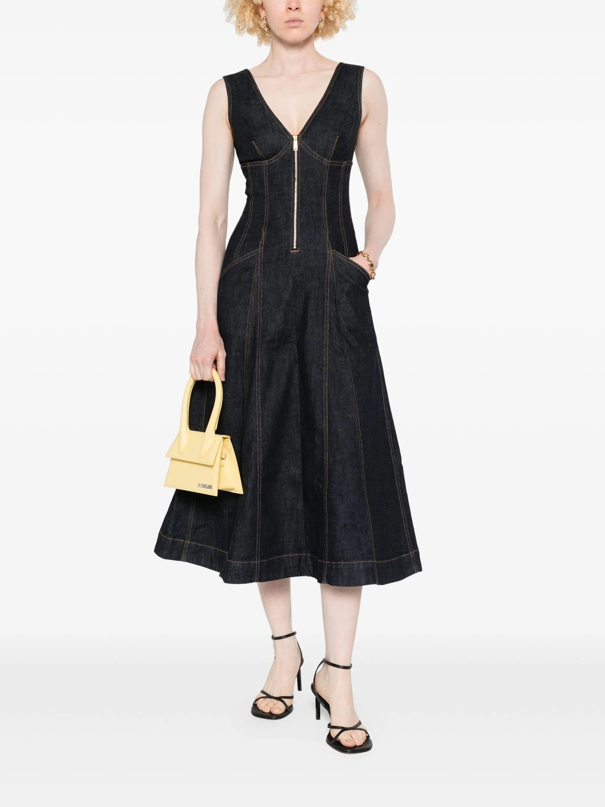Self Portrait Denim Dress - 5