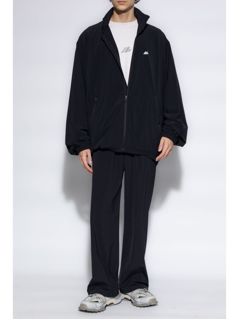 logo-print cotton sweatshirt - 2