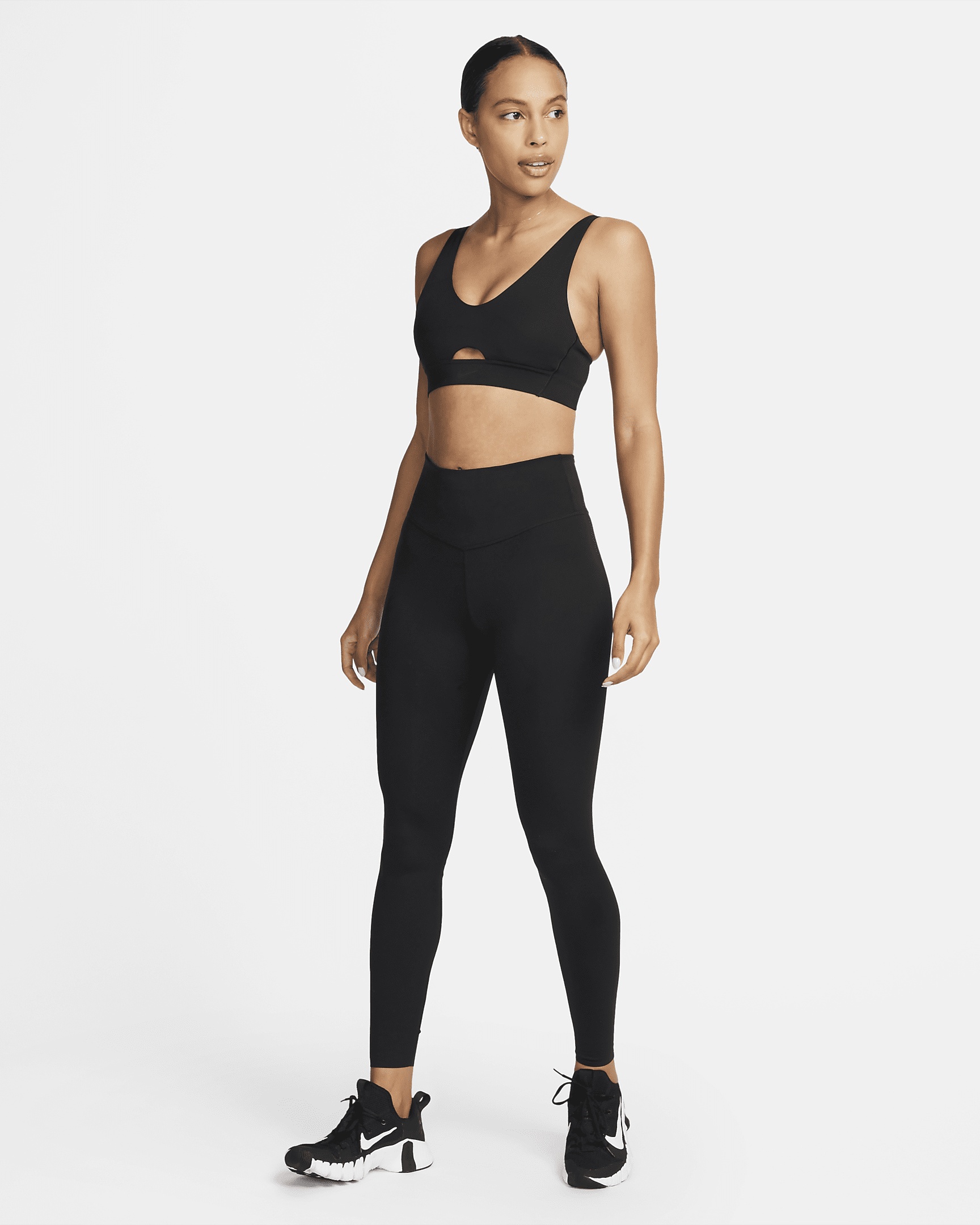 Nike Indy Plunge Cutout Women's Medium-Support Padded Sports Bra - 9