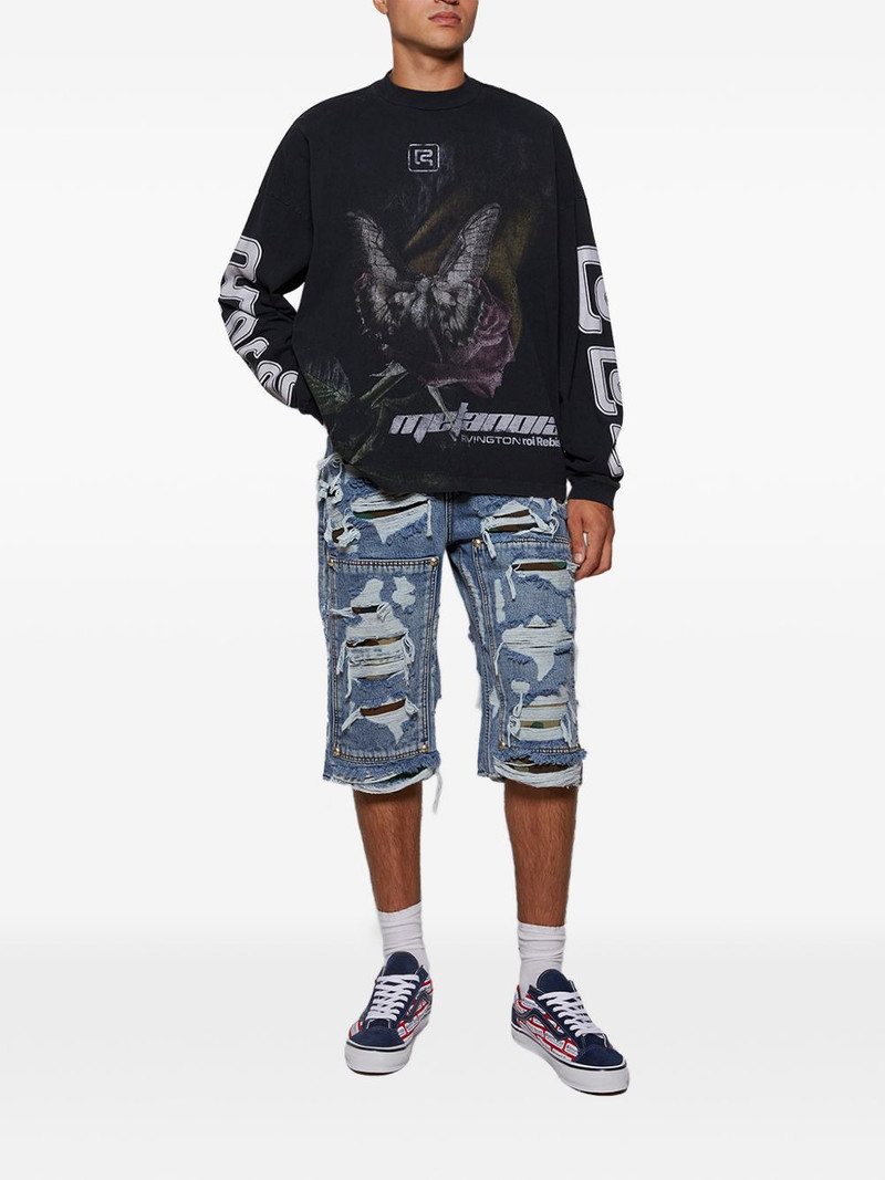 Thug Club distressed shorts outlook