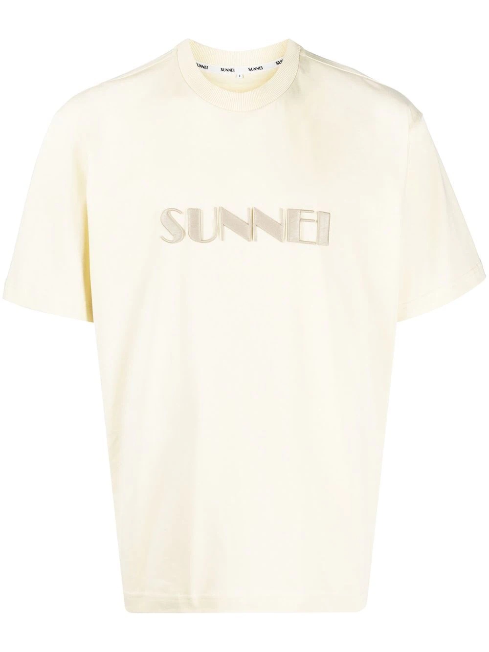 embroidered-logo cotton T-Shirt - 1