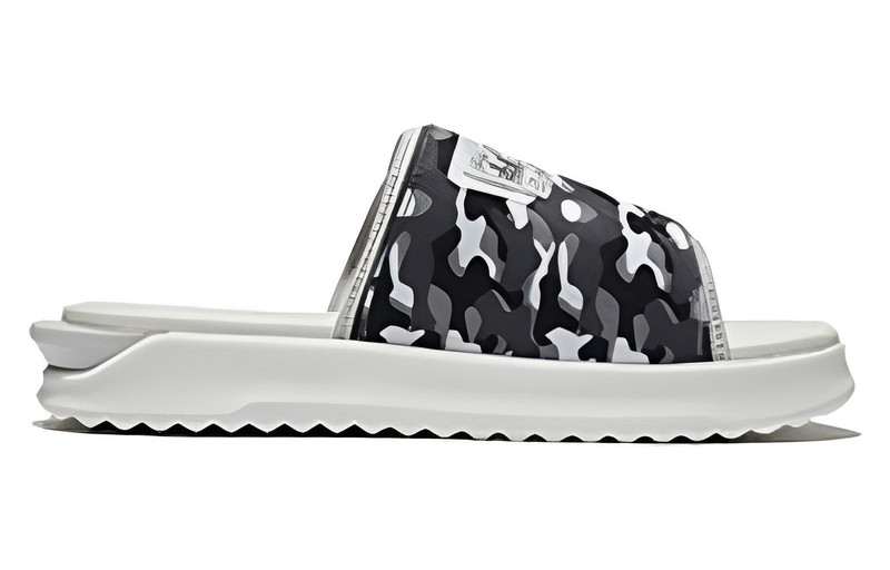 Li-Ning Li-Ning Fashion Slides 'White Black Camo' AGAS011-3 outlook
