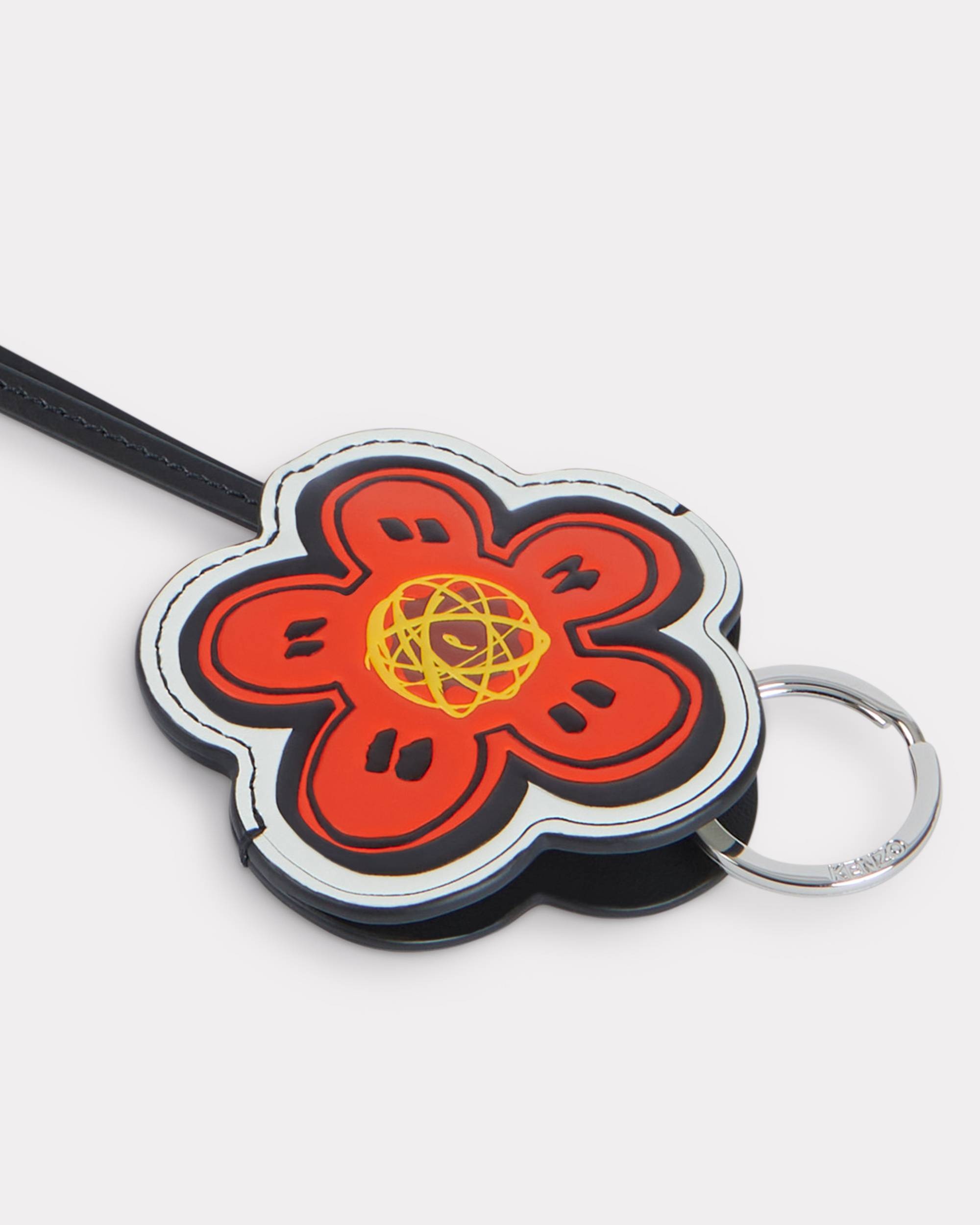 'Kenzo x Futura 2000' key holder in leather - 2