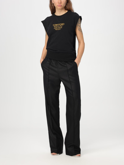 TOM FORD Tom Ford pants in stretch cashmere blend outlook