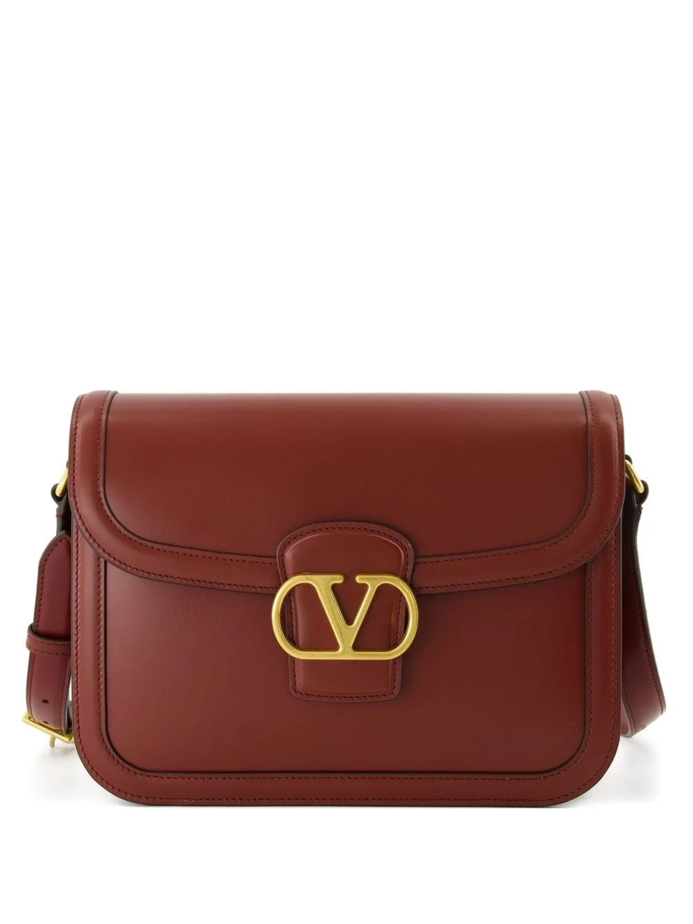 mini 9to5 VLogo-closure shoulder bag - 1