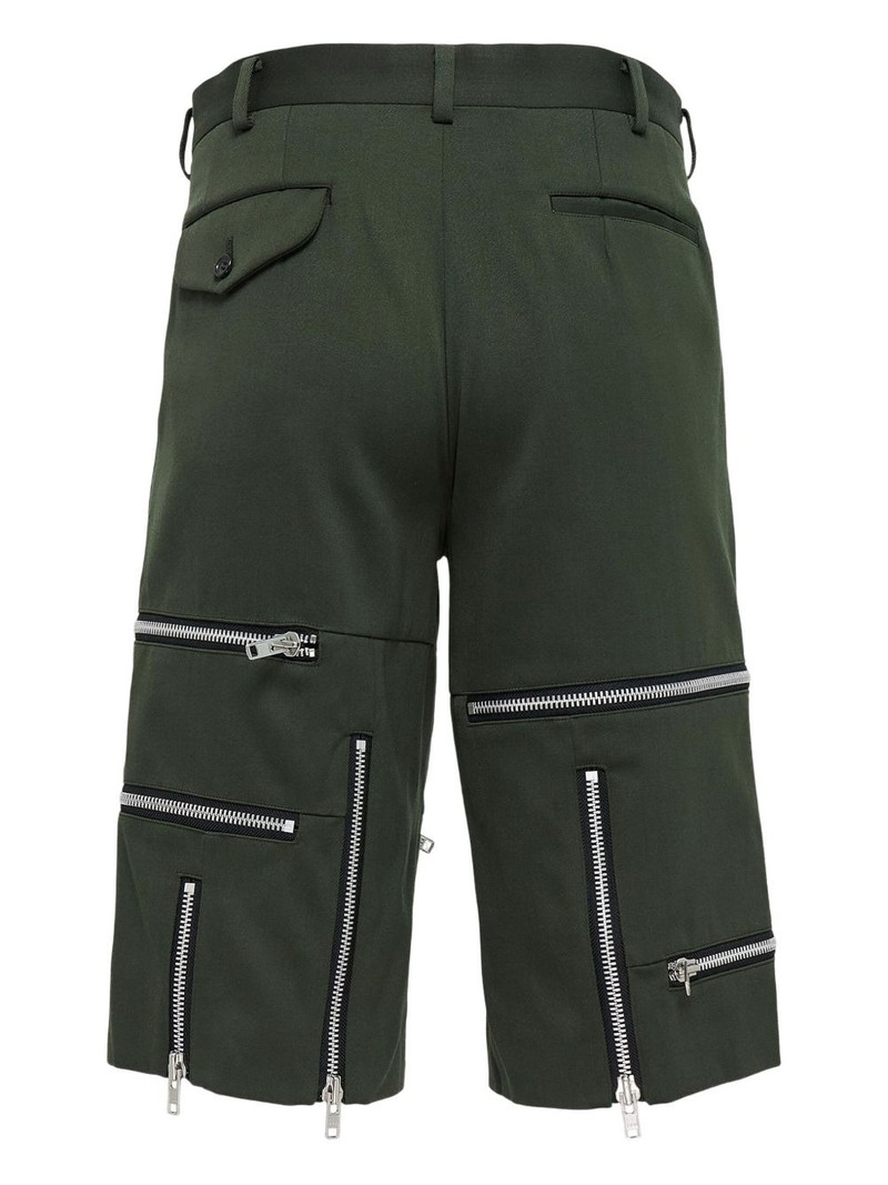 Comme des Garçons Homme Plus zip-detail shorts outlook