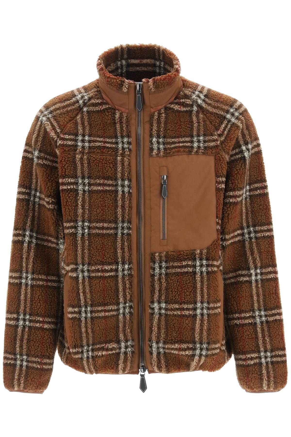 DORIAN VINTAGE CHECK FLEECE SWEATSHIRT - 1