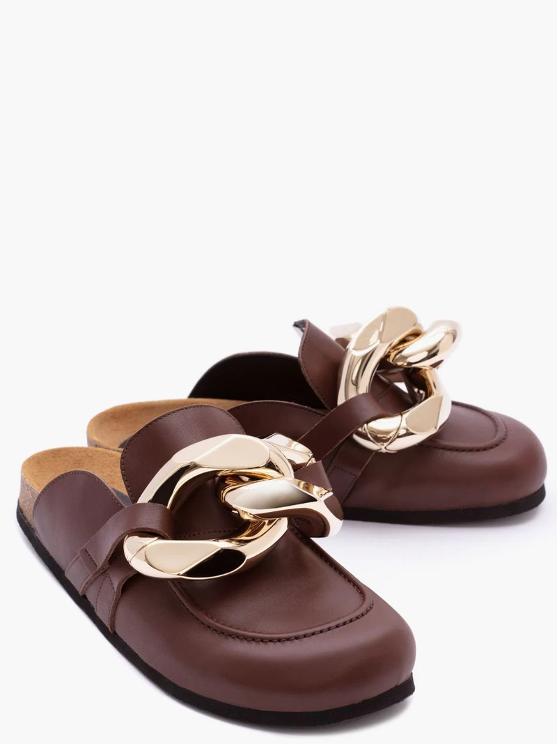 JW Anderson WOMEN’S CHAIN LOAFER MULES outlook