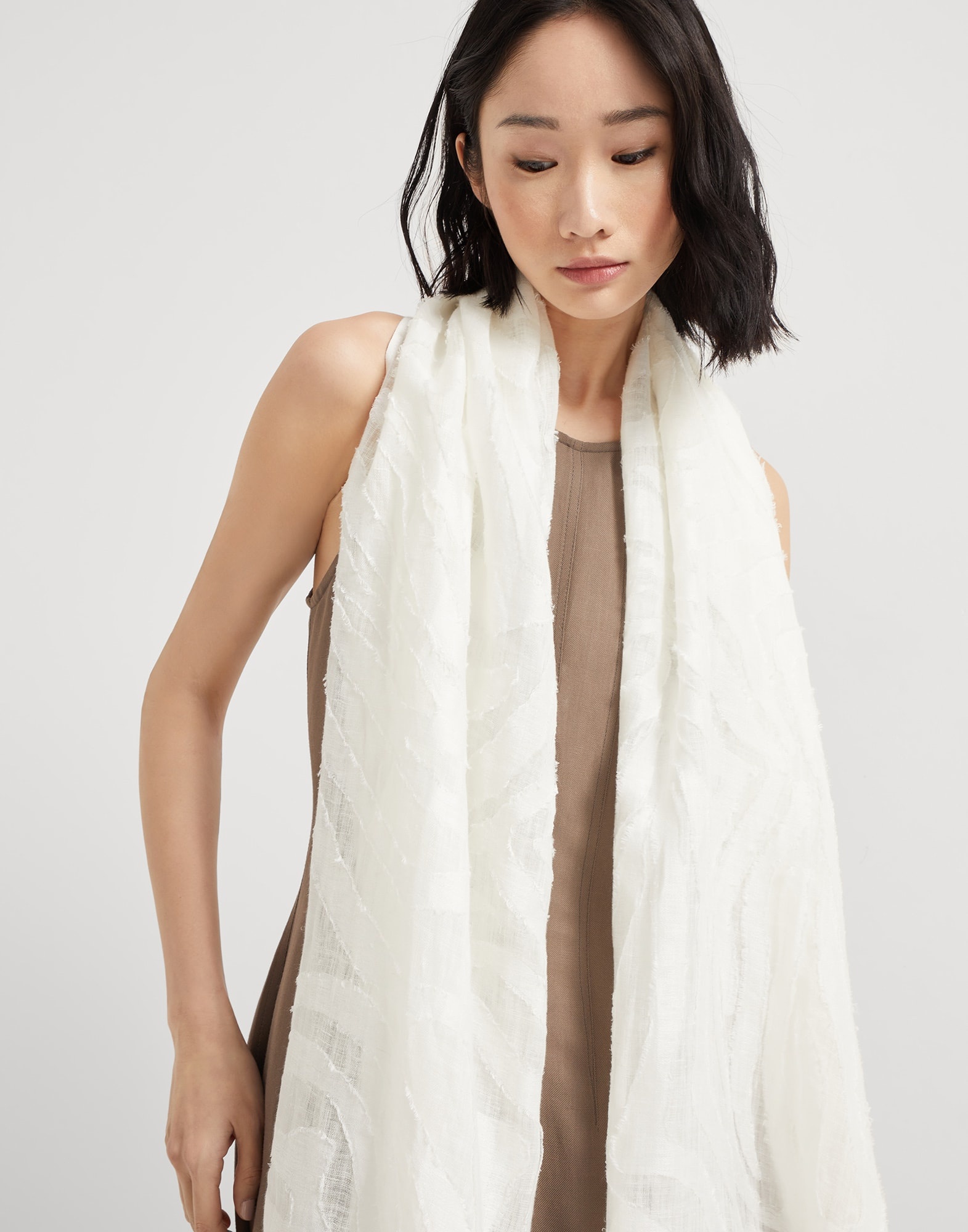 Linen scarf - 4