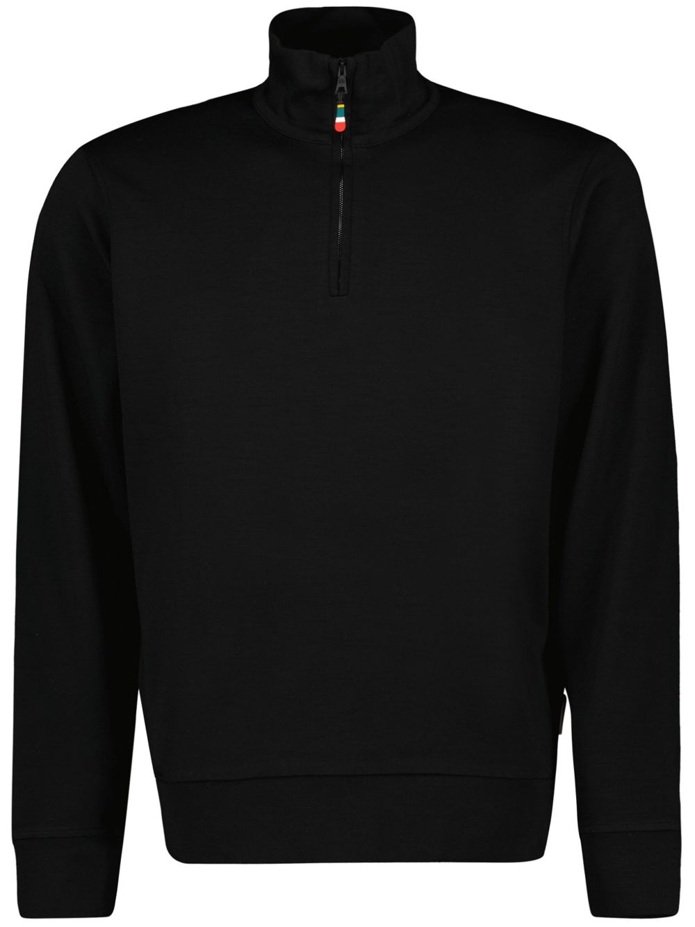 half-zip funnel-neck sweater - 1