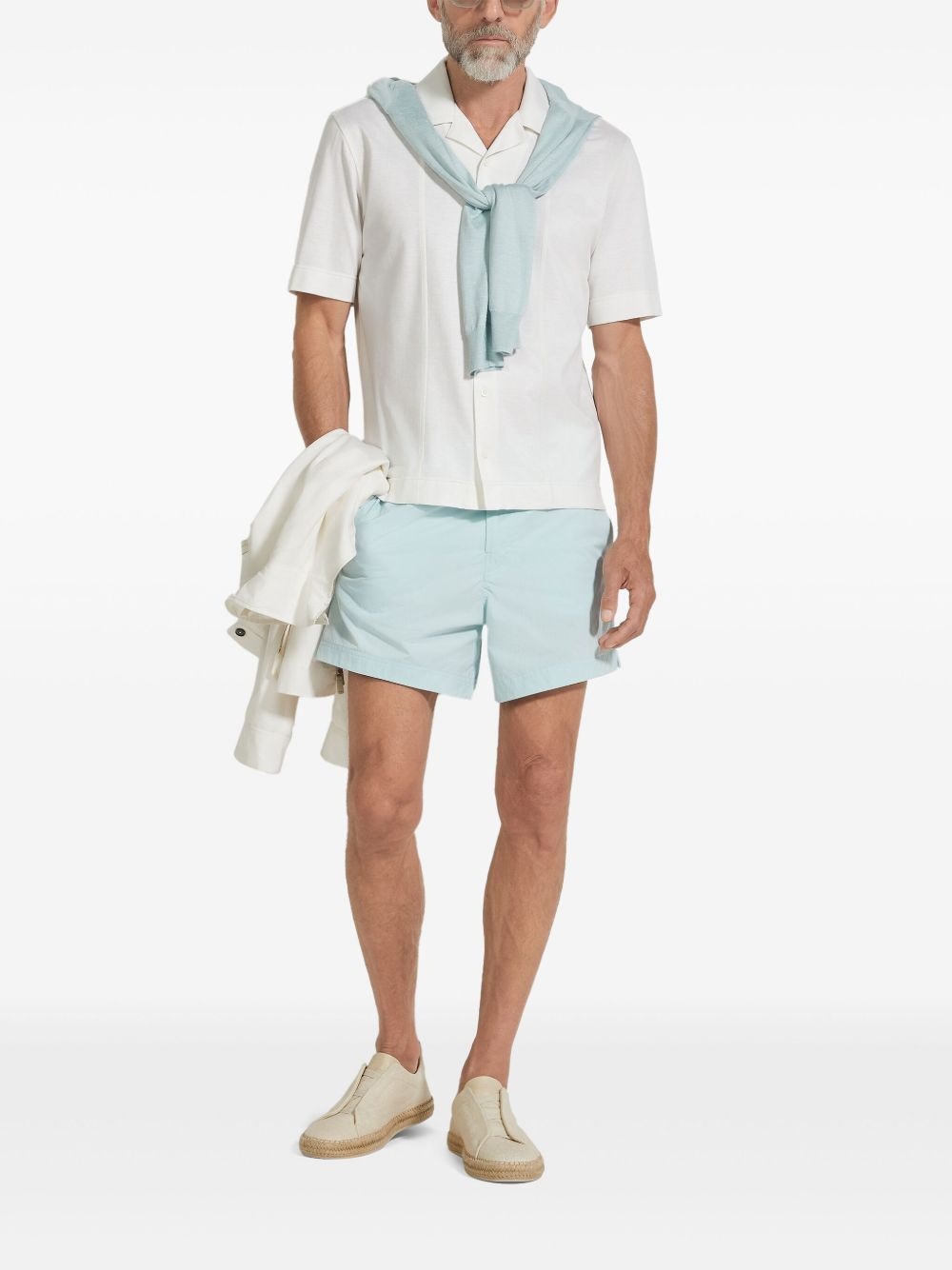 camp-collar shirt - 2