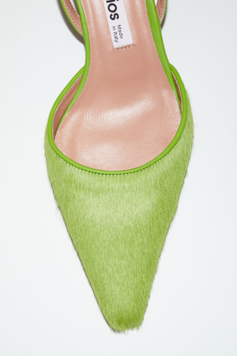 Slingback shoes - Apple green 7